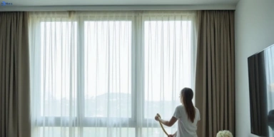 Delicate fabric curtain stain removal silk velvet sheer spring-mountain treatment